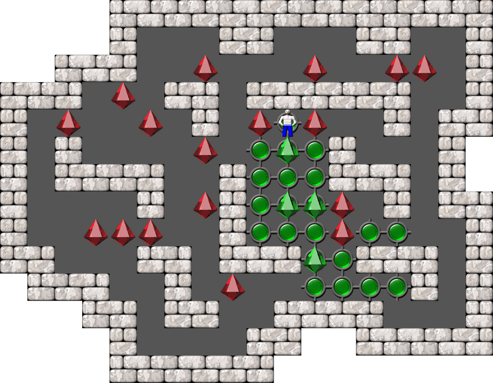 Sokoban Spiros 8 level 14